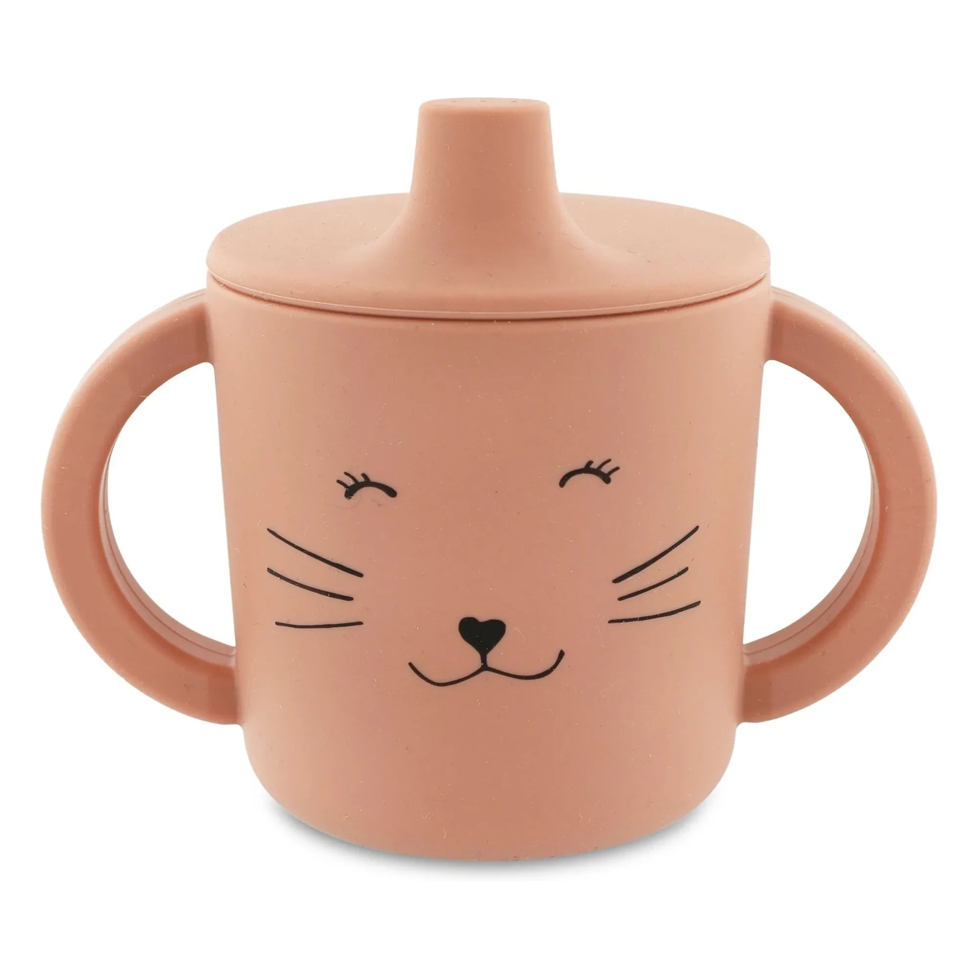 Trixie - Mrs. Cat Silicone Training Cup | Pink