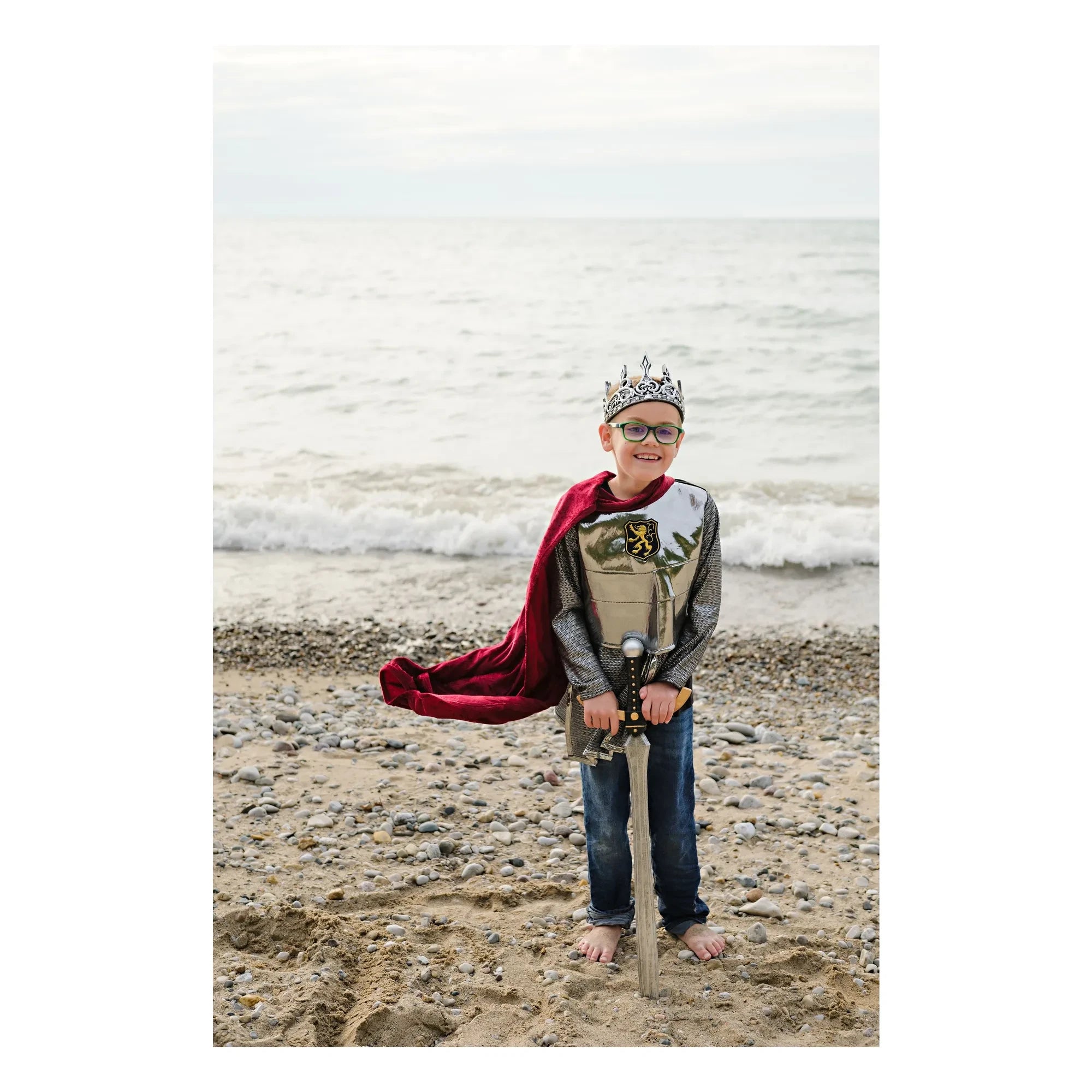Great Pretenders - Caped knight costume | Silver