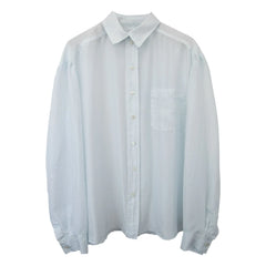THEAVANT - Men's Silk Pongee Shirt | Light Blue