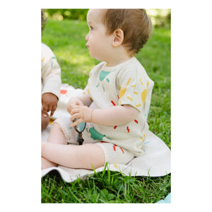 Baby - Sunny Combishort Organic Pamuk | Ekru