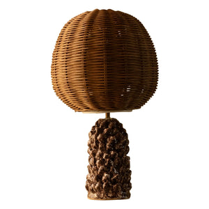 Honoré - Rose Table Lamp | Brown