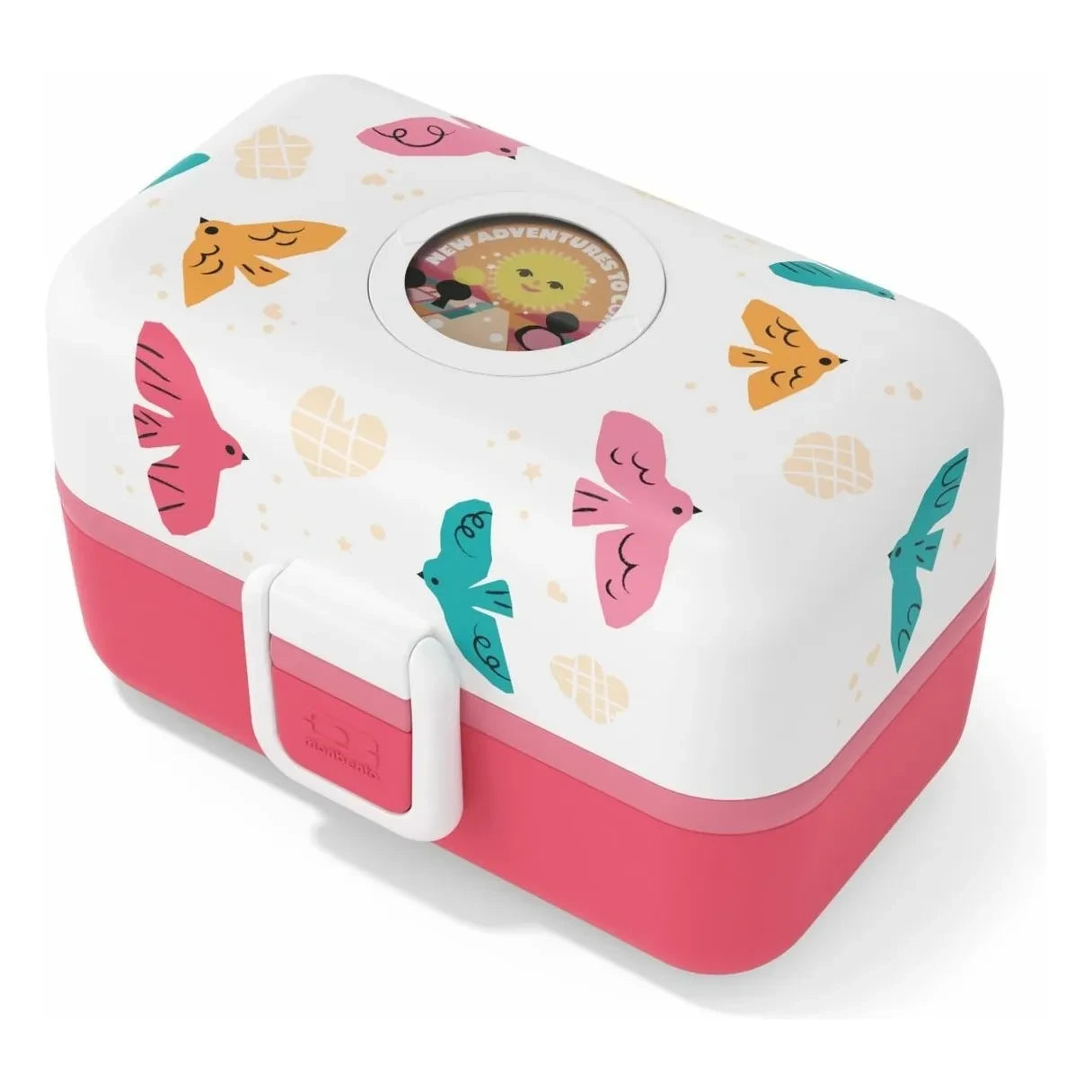 Monbento - Lunch Box MB Tresor Oiseaux | Pink