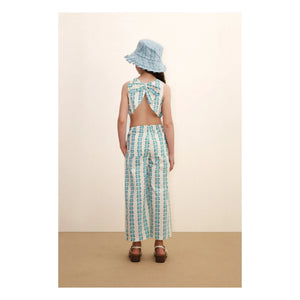 Tinycottons - Floral Patterned Pants | White