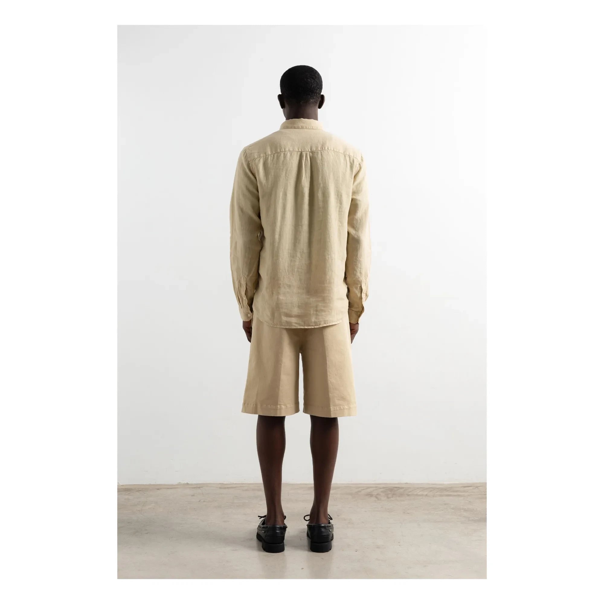 Edmmond Studios - Linen Shirt | Beige