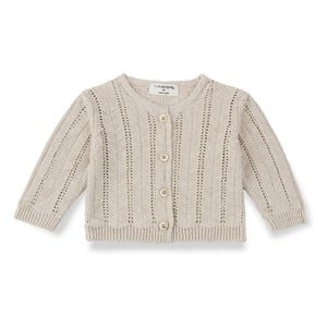 1+ in the family - Kardigan Xelida Linen | Bej