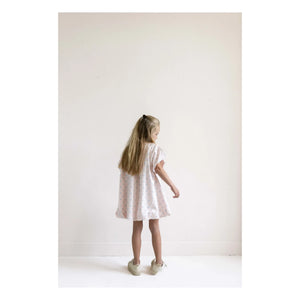 Jenest - Bella Pois Cotton Organic Balloon Dress | Light Pink