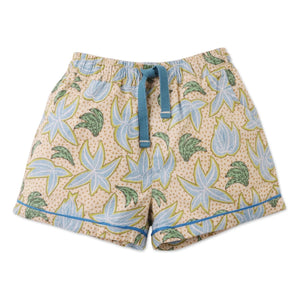 Gingersnaps - Linen Banana Shirt and Shorts Set | Beige