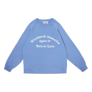 Tocoto Vintage - Woodstock sweatshirt | Blue