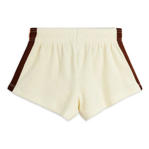 Mini Rodini - Alien City Organic Cotton Terry Shorts | Ecru