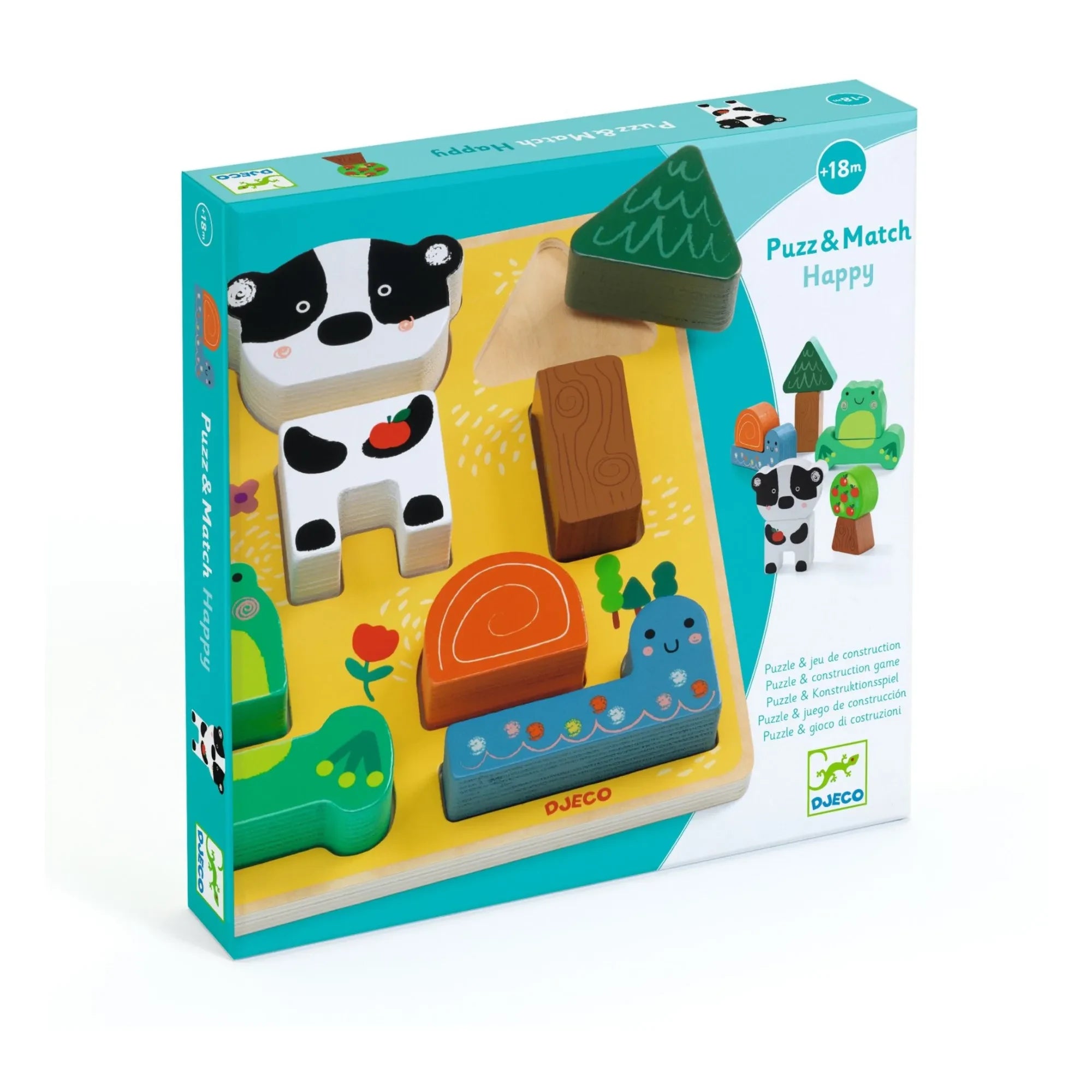 Djeco - Happy 3D Puzzle