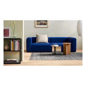 Hay - Slit Round Wooden Side Table | Oak