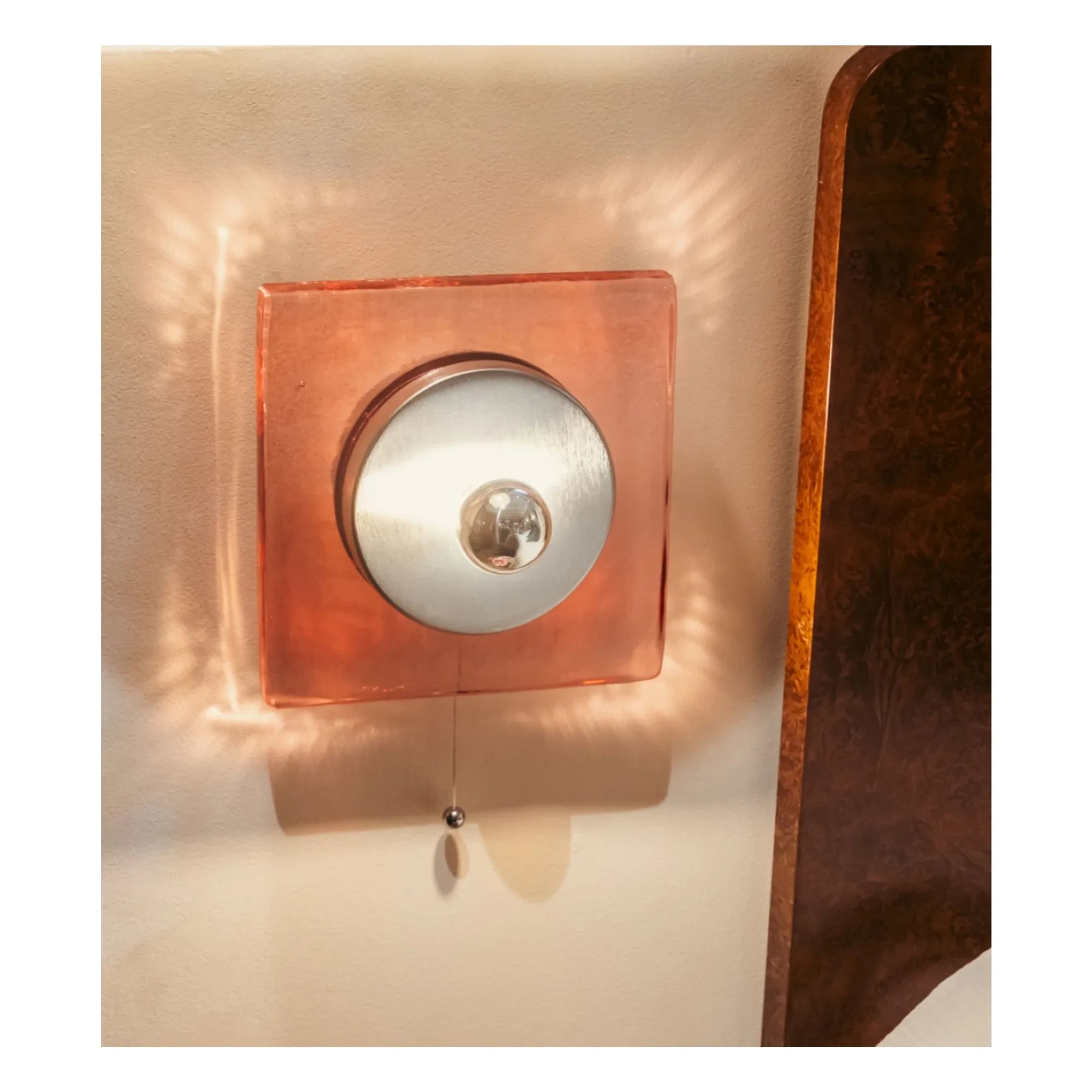 The Socialite Family - Marta Glass Wall Sconce | Pink