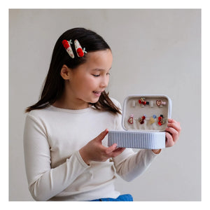 Mimi & Lula - 8-Pack Cherry Hair Clips | Red