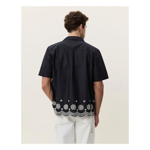 Les Deux - Border Shirt | Black