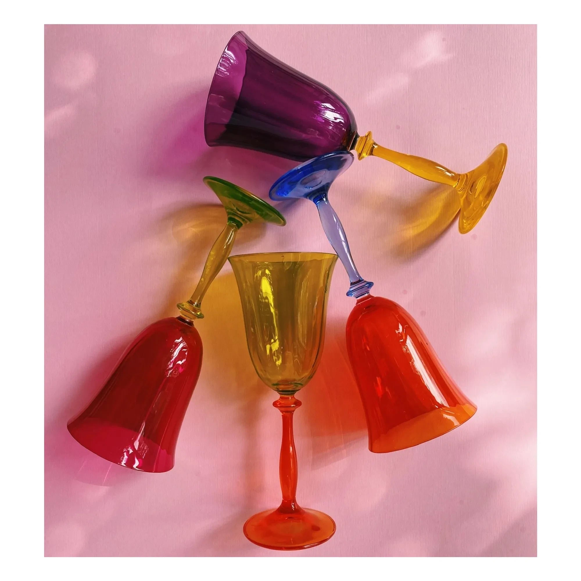 Anna + Nina - Poppy Wine Glass