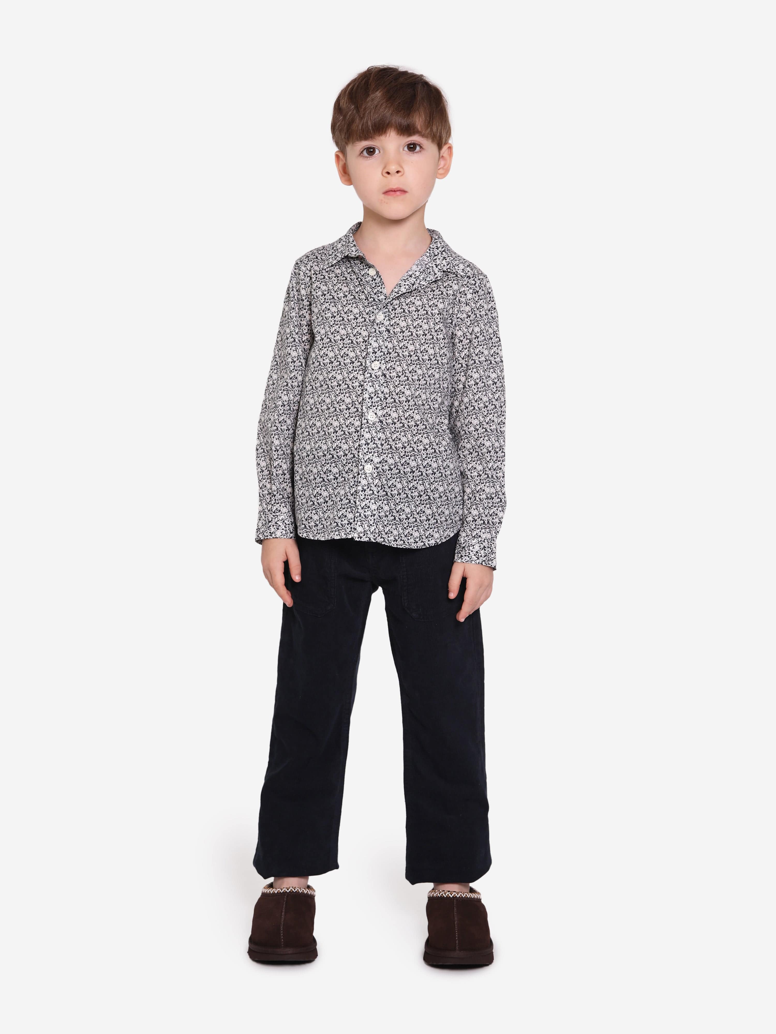 Bonpoint Boys Daho Shirt in Black