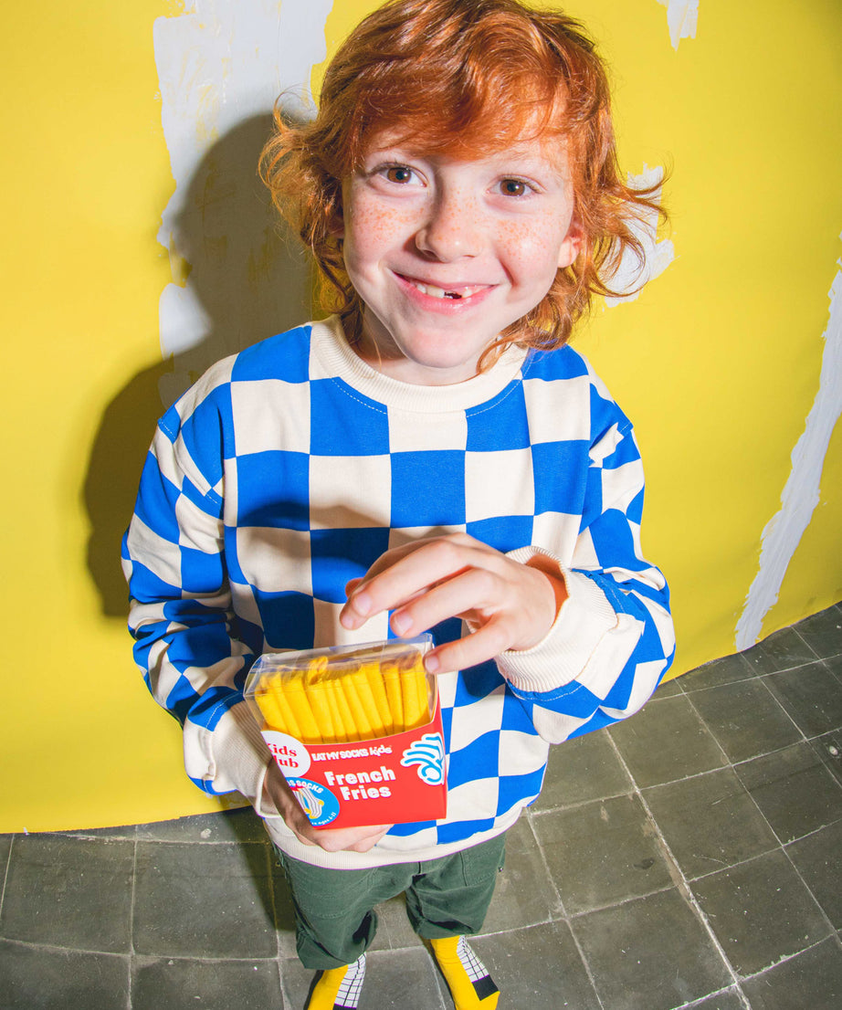 Eat My Socks - Çocuk Patetes Kızartması Çorap-Dinossi