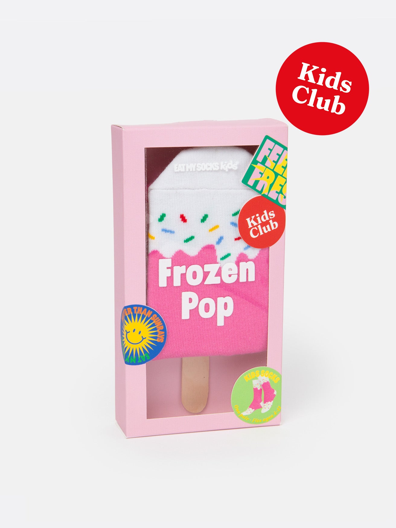 Eat My Socks - Çocuk Frozen Pop Çorap-Dinossi