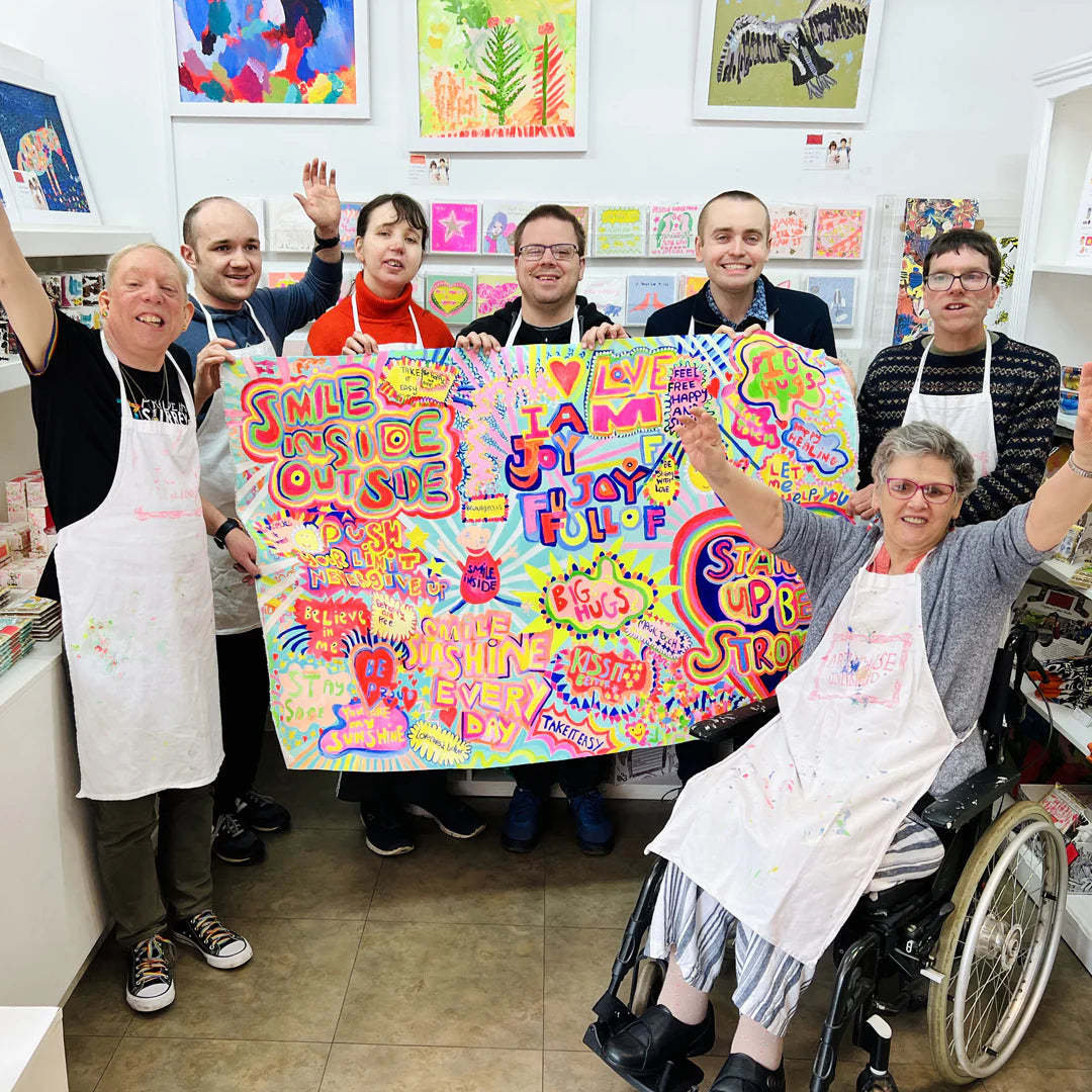 Portico Designs - Arthouse Unlimited Joyful A5 Hardcover Diary