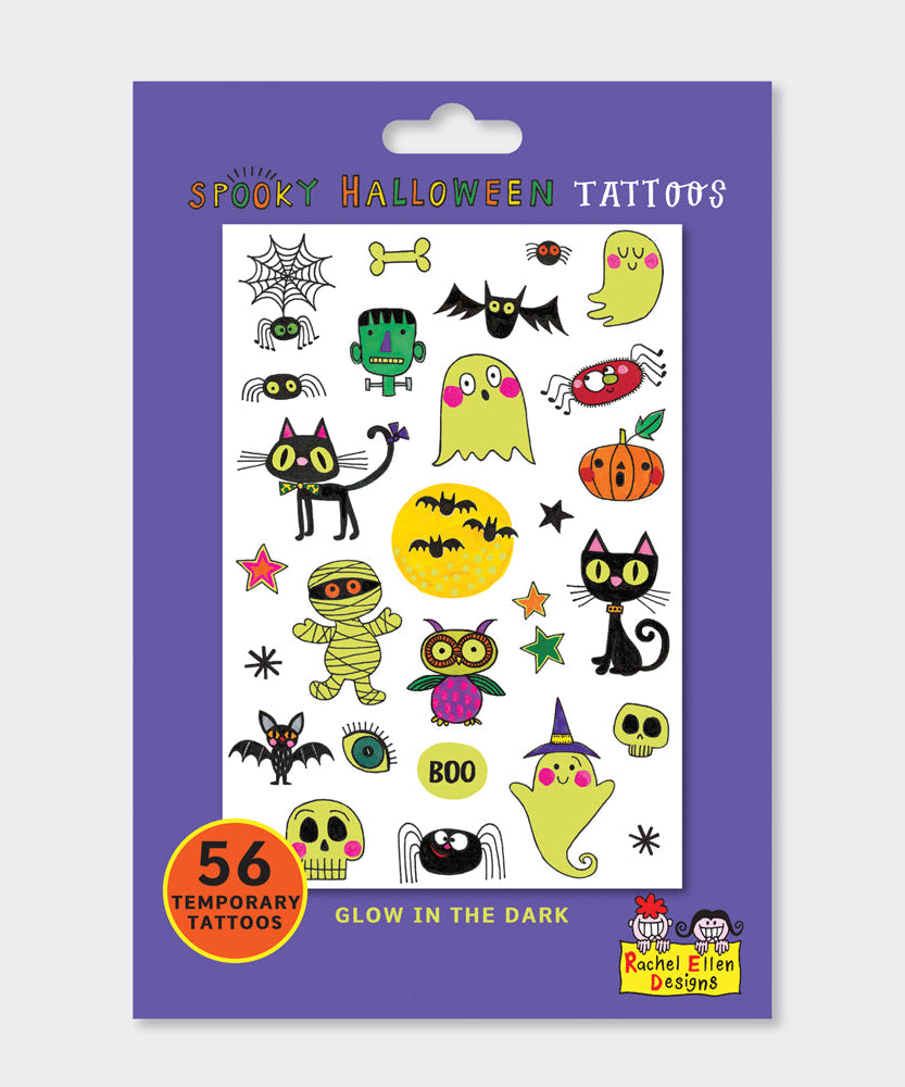 Rachel Ellen - Spooky Halloween Children Temporary Tattoos