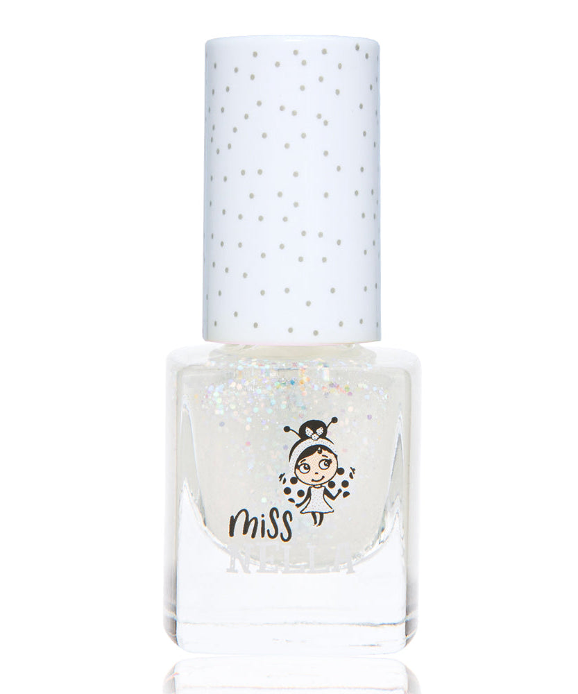 Miss Nella - Confetti Clouds: Glitter Top Coat Peelable Nail Polish