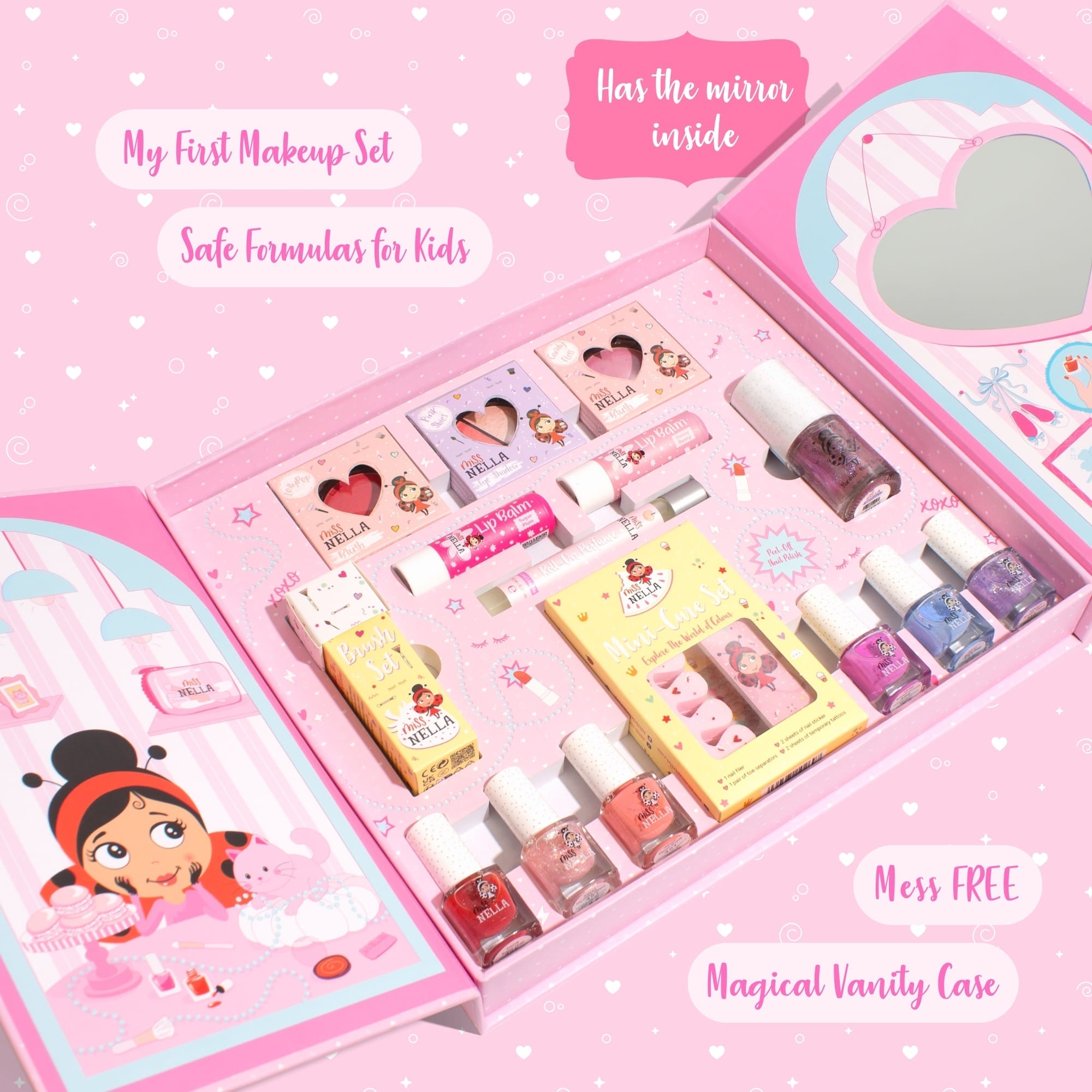 Miss Nella - Non-Toxic Natural Makeup Set