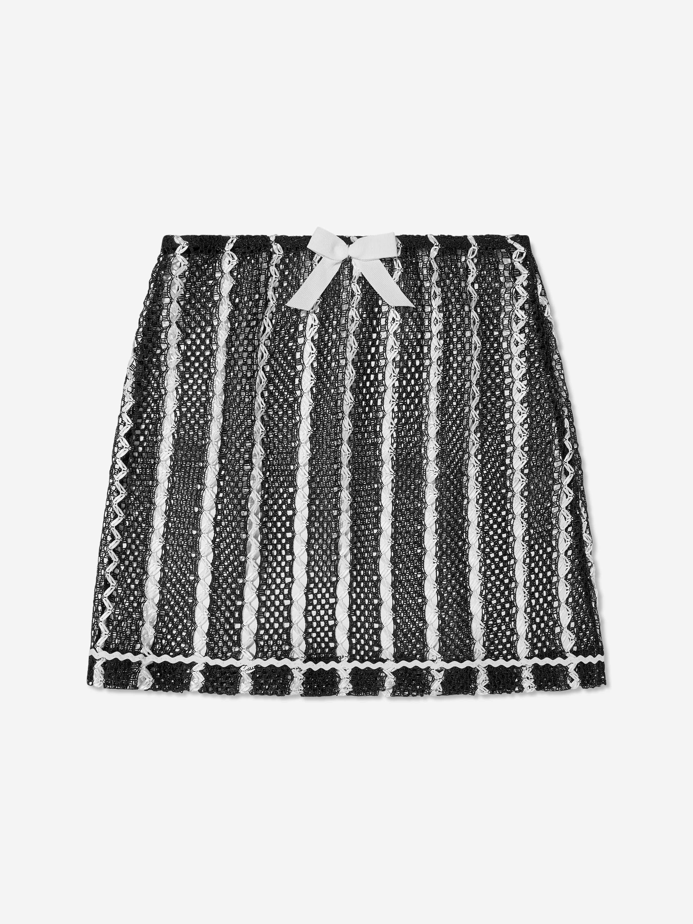 Nessi Byrd Girls Rasha Skirt in Black