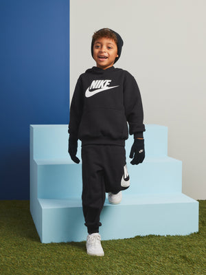 Nike Kids Club Fleece Tracksuit in Black