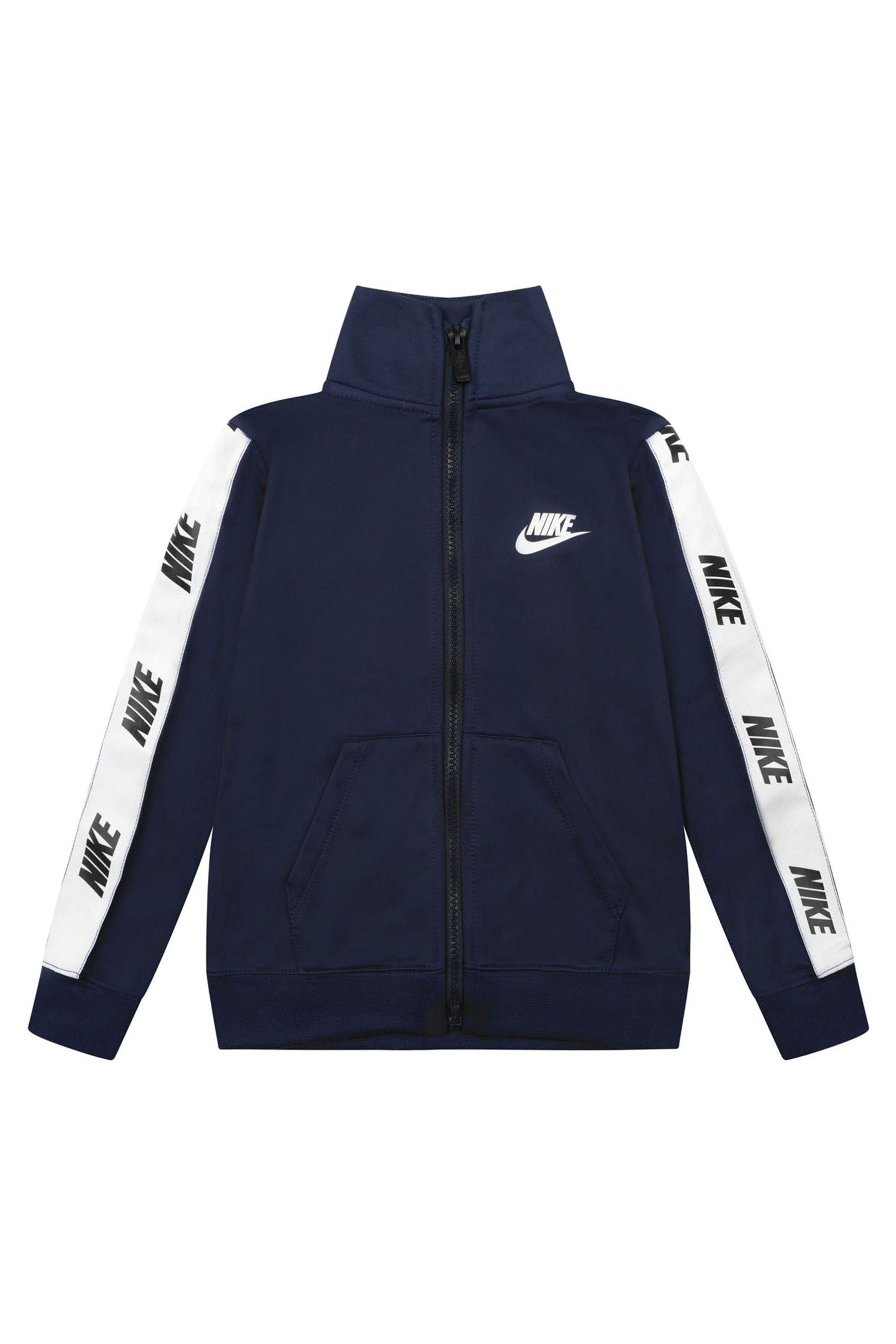 Nike Boys NSW Logo Tracksuit in Navy