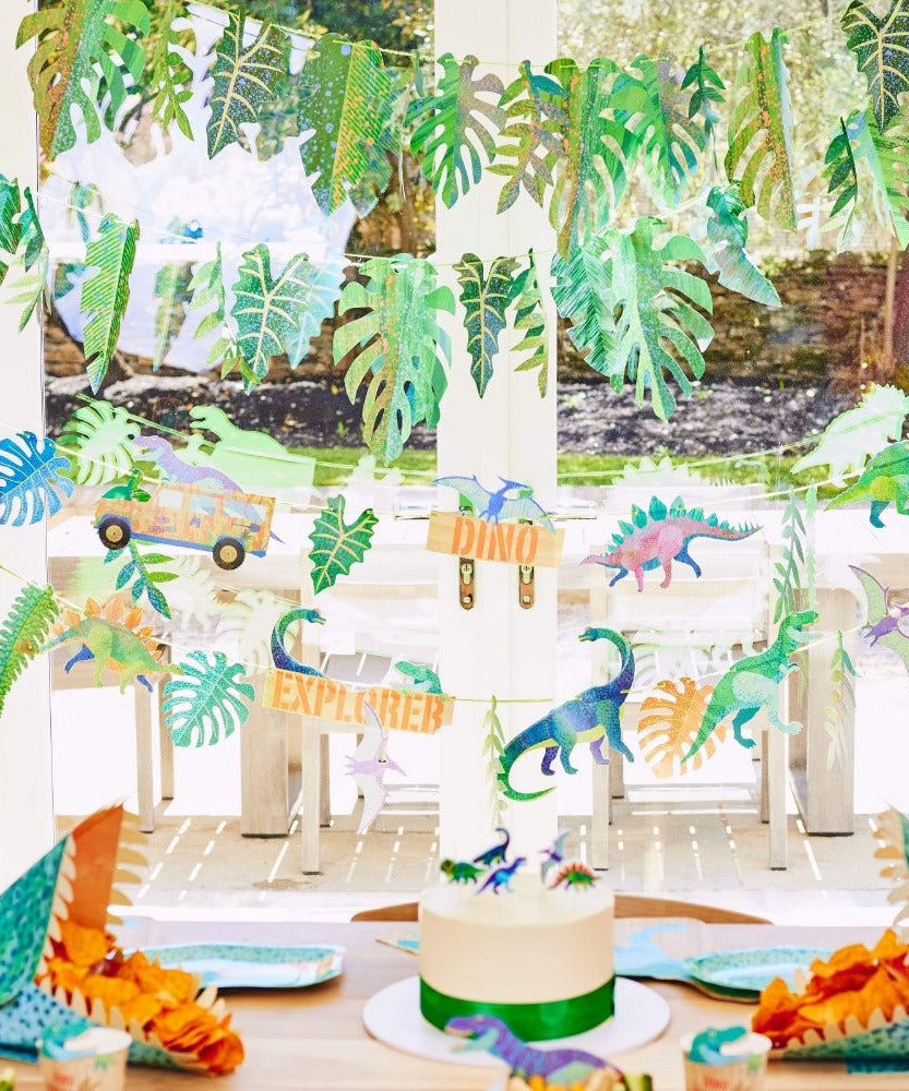 Party Pieces - Kaşif Dino Parti Asma Süsleri-Dinossi