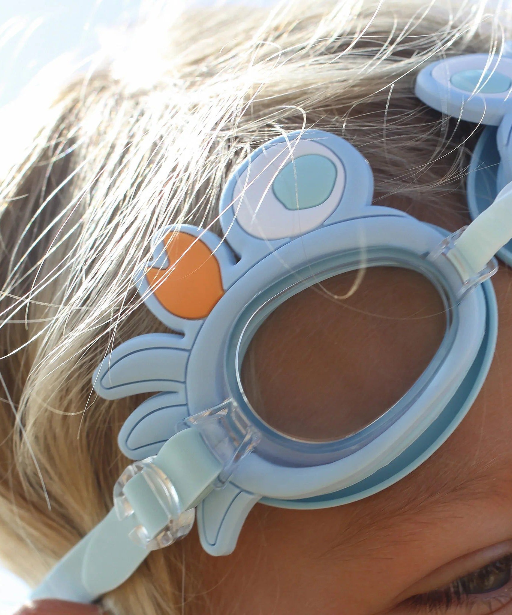 Sunnylife - Mavi Yengeç Sonny Çocuk Yüzme Gözlüğü-Dinossi