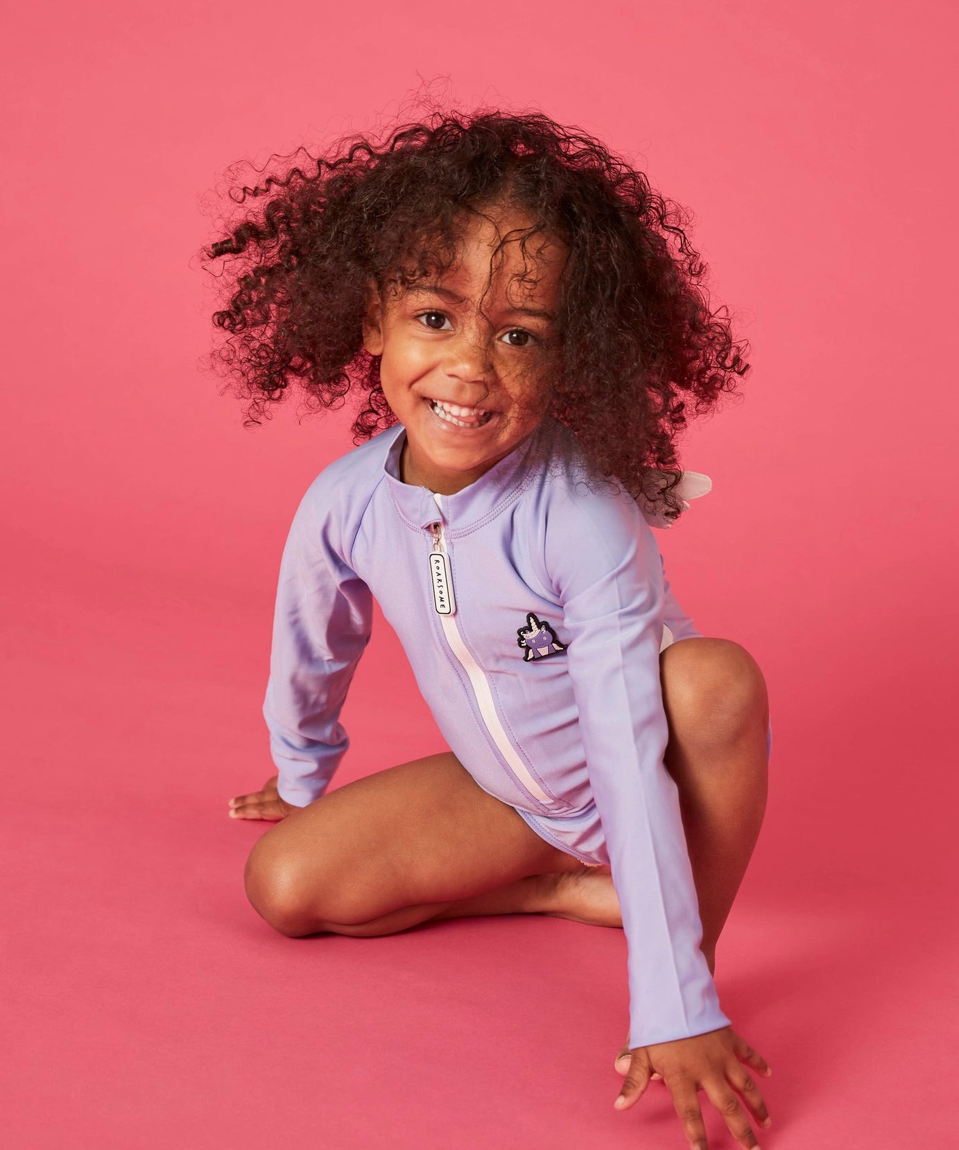 Dinoski - Sparkle Unicorn Çocuk Deniz Mayosu 5-7 Yaş-Dinossi