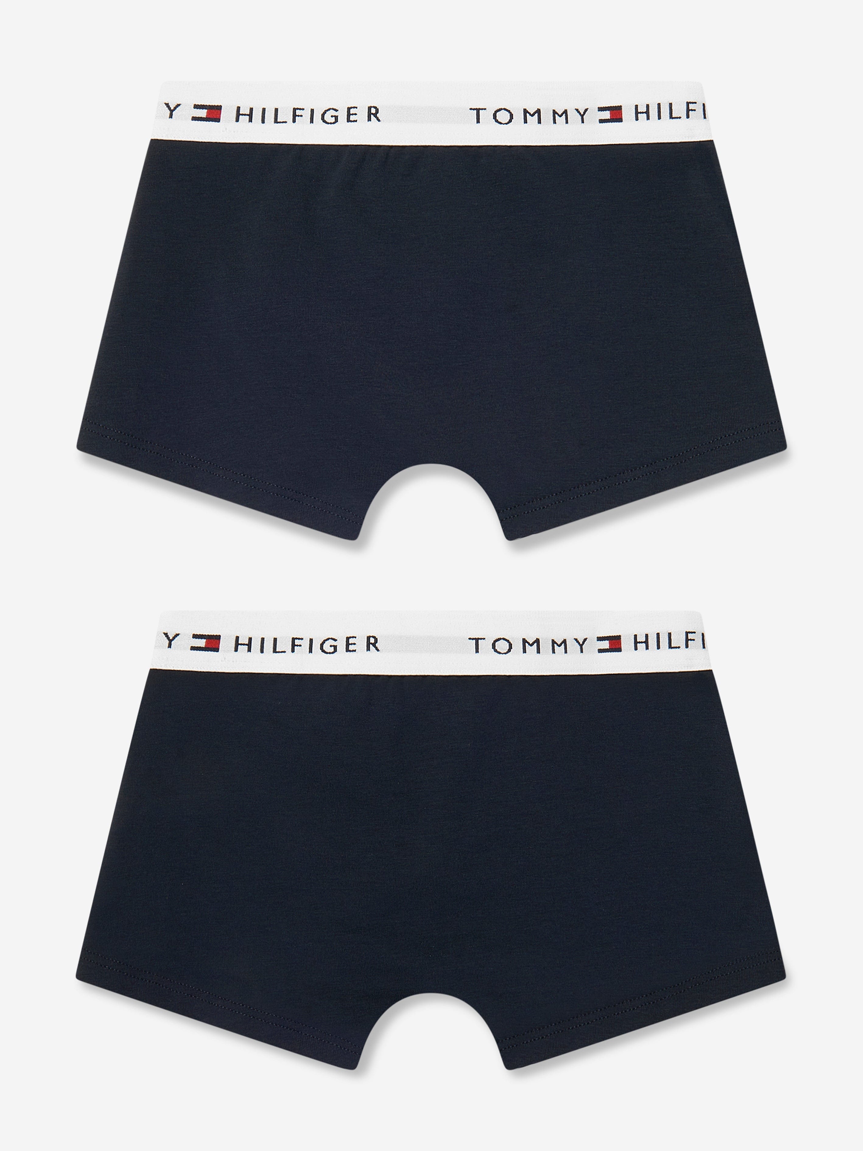 Tommy Hilfiger Boys 2 Pack Boxer Shorts Set in Navy
