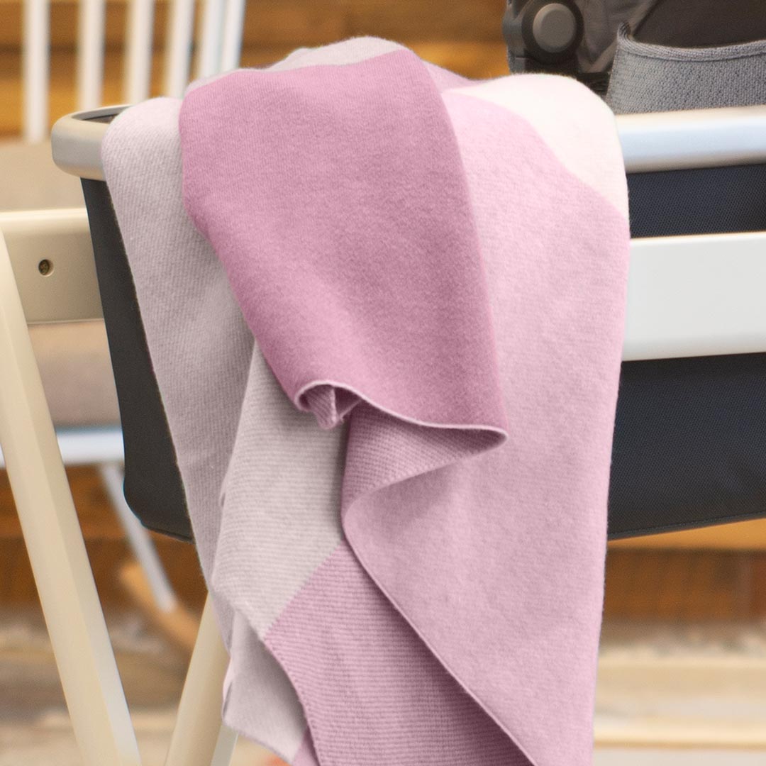 UPPAbaby Knitted Blanket - Pink Multi-Blankets- | Natural Baby Shower