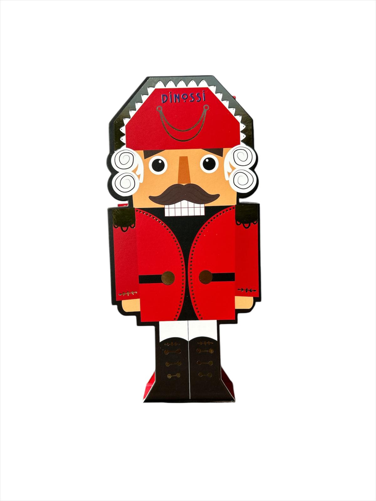 Dinossi - Noel Fındıkkıran Kutulu Yılbaşı Belçika Çikolatası-Dinossi