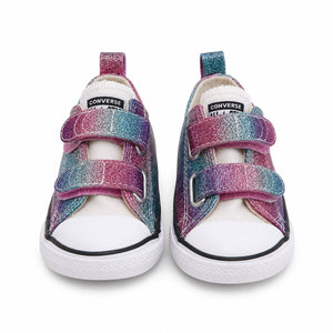 Converse - Kız Çocuk Cırtcırtlı Ayakkabı