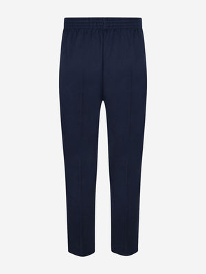 Zeco Boys School Full Elastic Pull Up Trousers in Navy