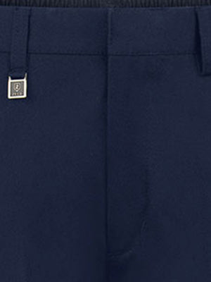 Zeco Boys School Slim Fit Trousers in Navy