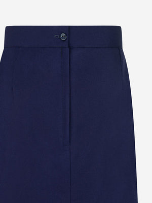 Zeco Girls School Pencil Skirt in Navy