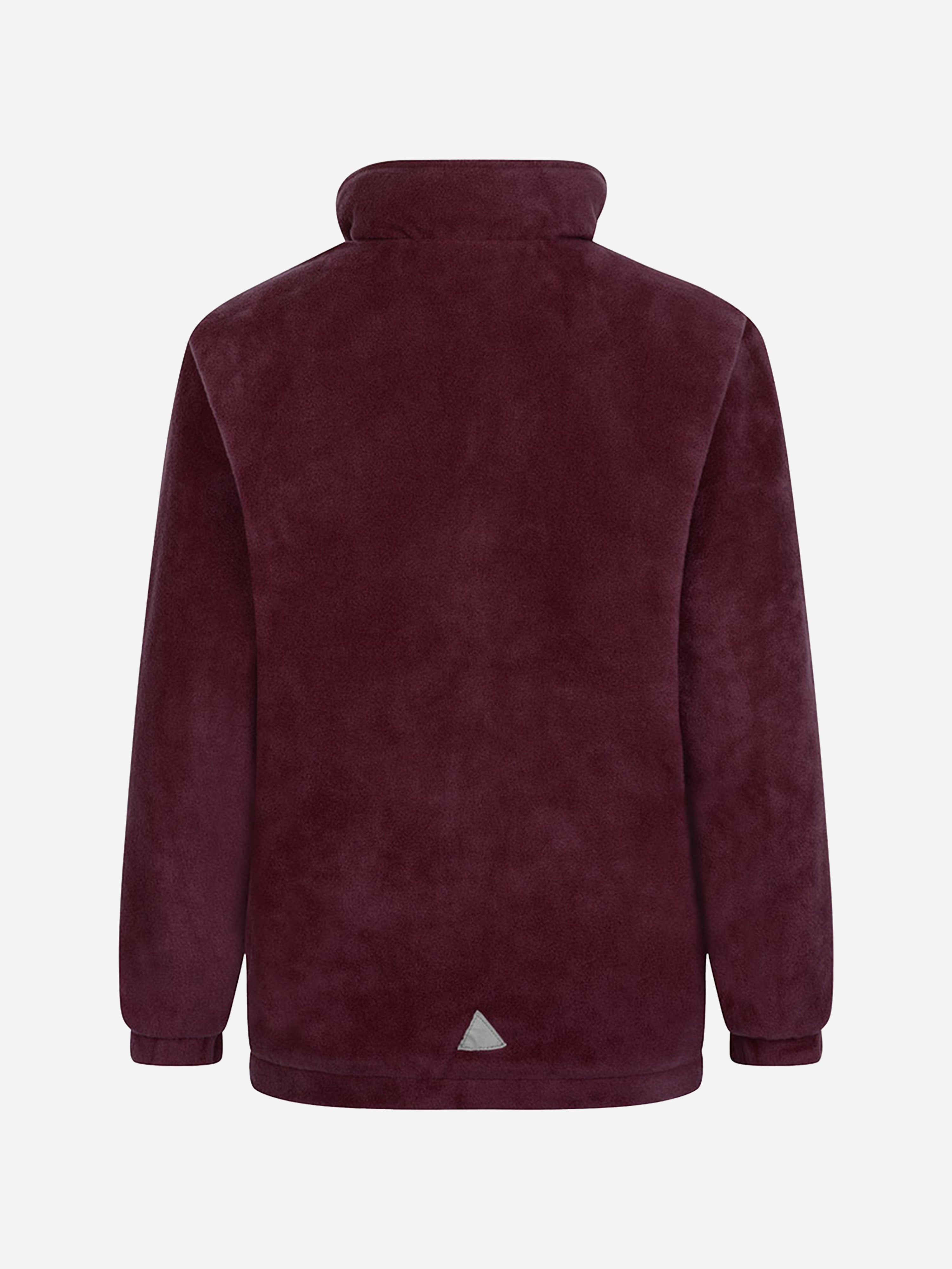 Zeco Kids School Reversible Fleece Jacket in Maroon