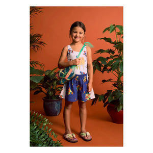 Maison Mangostan - Bird Swimsuit | White