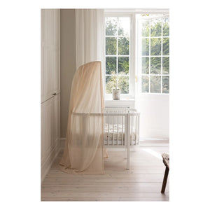Sebra - Wooden Co-sleeper Crib | White