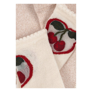 Konges Sløjd - Set of 2 Cherry Socks | Ecru