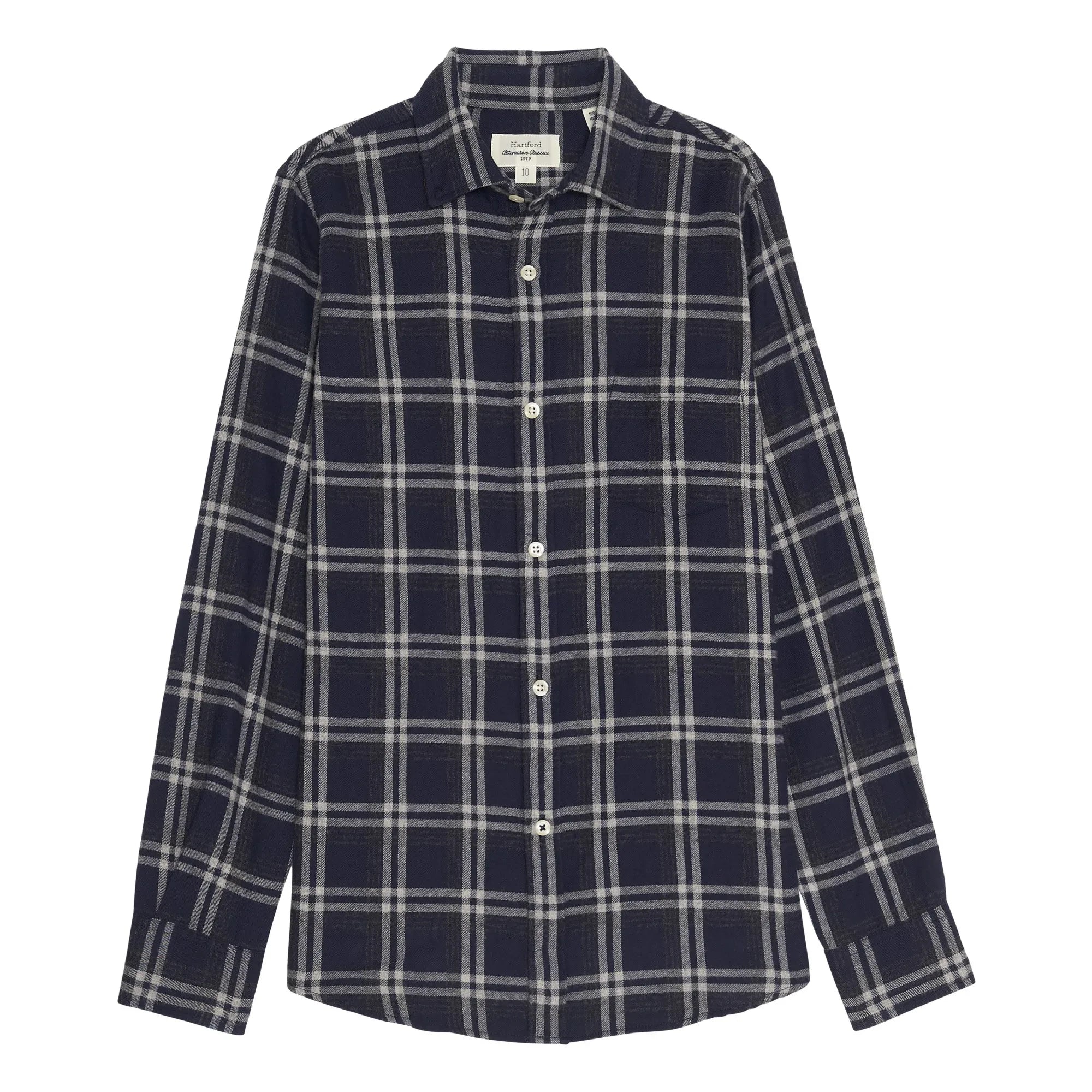 Hartford - Paul Shirt | Navy Blue