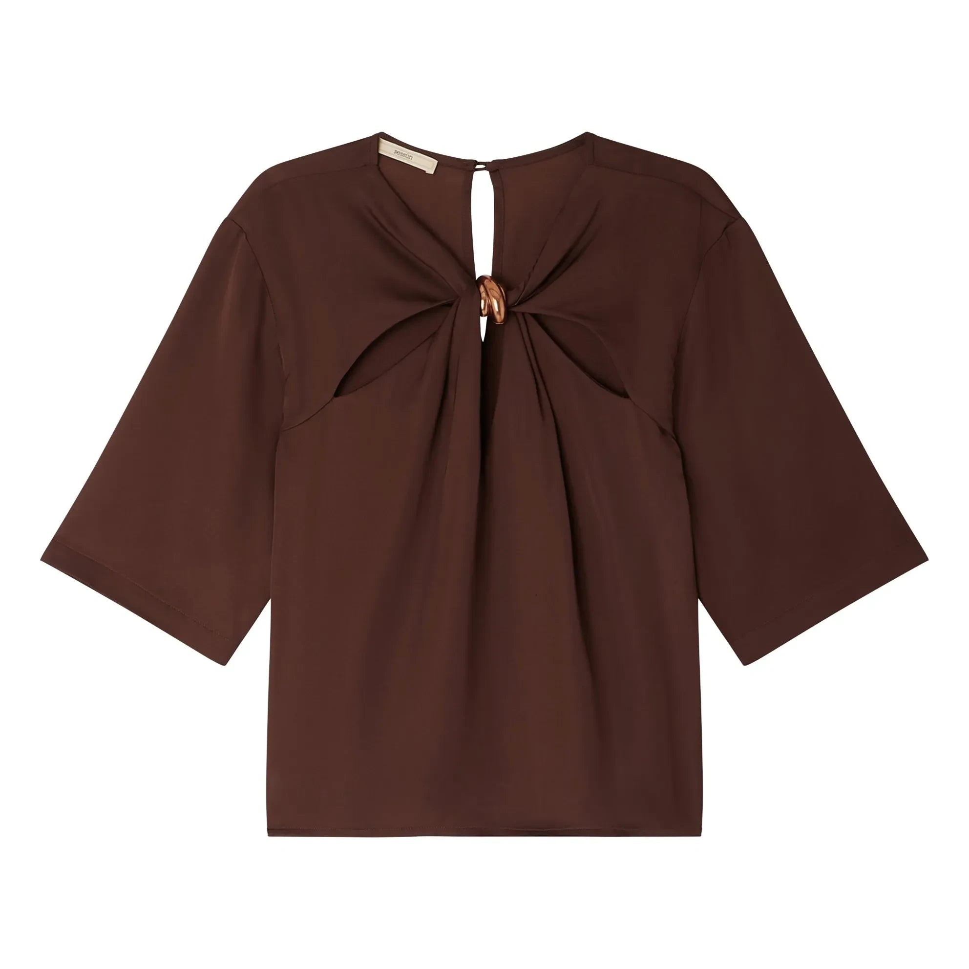 Sessùn - Amaya Blouse | Brown