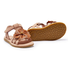 Donsje - Iles Fields Hibiscus Sandals | Dust Pink