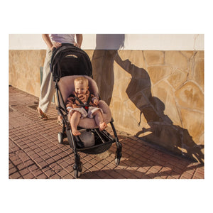 BINIBAMBA - Sheep Leather for Stroller and Car Seat | 68x44 cm | Pink