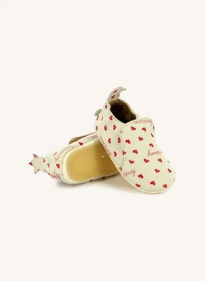 Bonton - Doudou Star Hearts Terlik | Beyaz