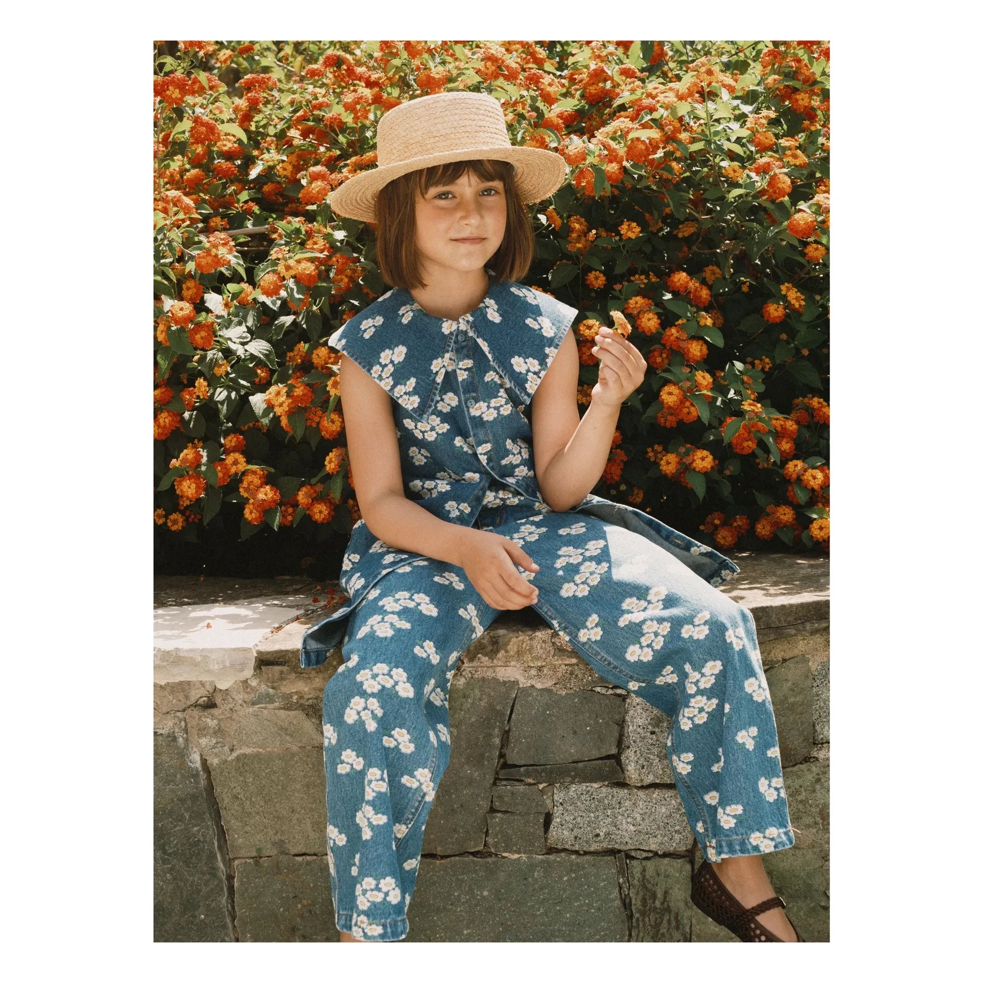 Tinycottons - Jean Marguerites | Blue