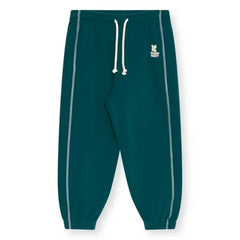 The New Society - TNS Logo Flexible Jogger Pants | Green